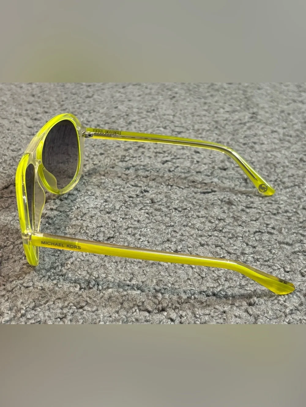 Michael Kors Women Aviator Sunglasses M2811S 750 Yellow Caicos 57mm